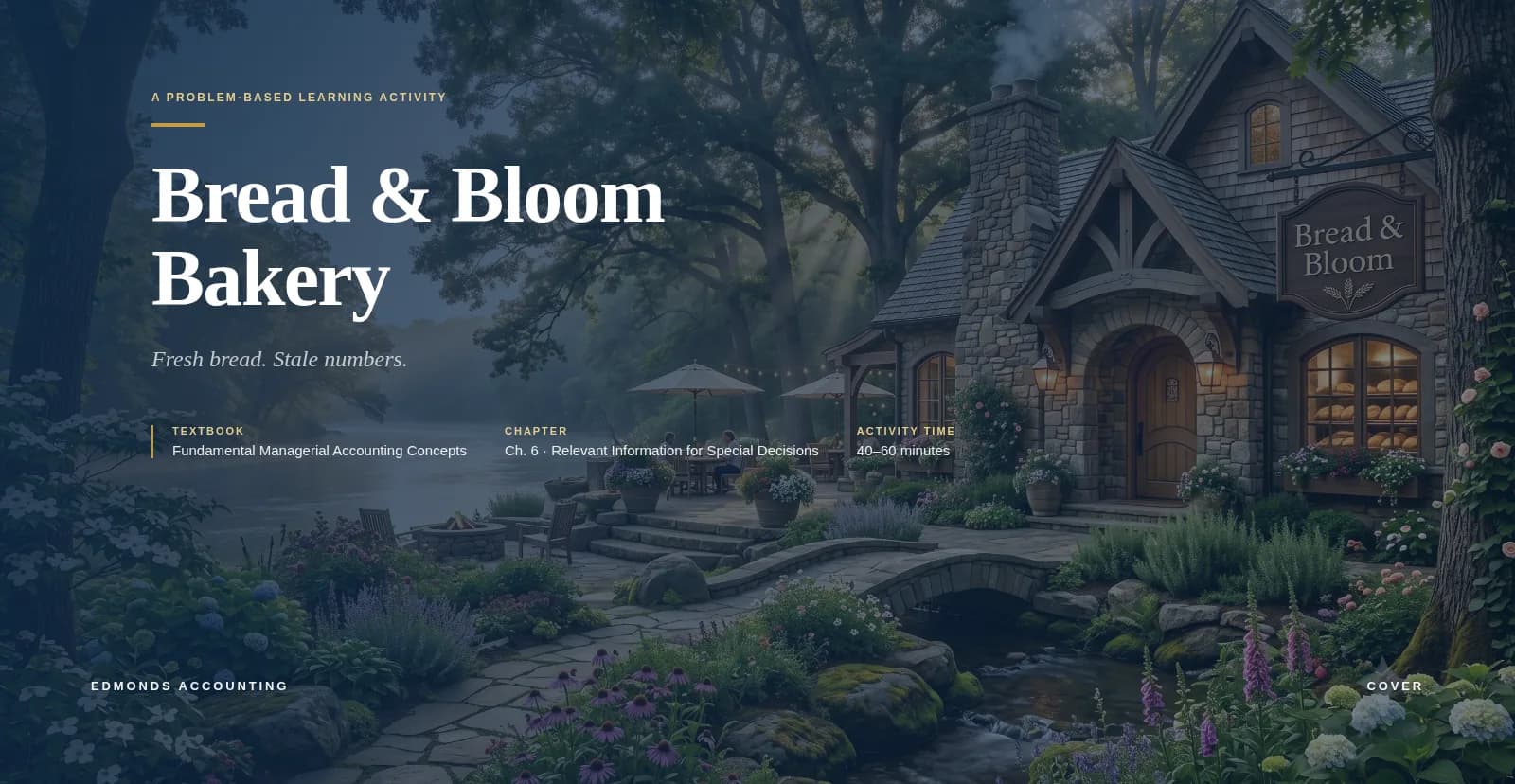 Cover slide of Bread & Bloom Bakery