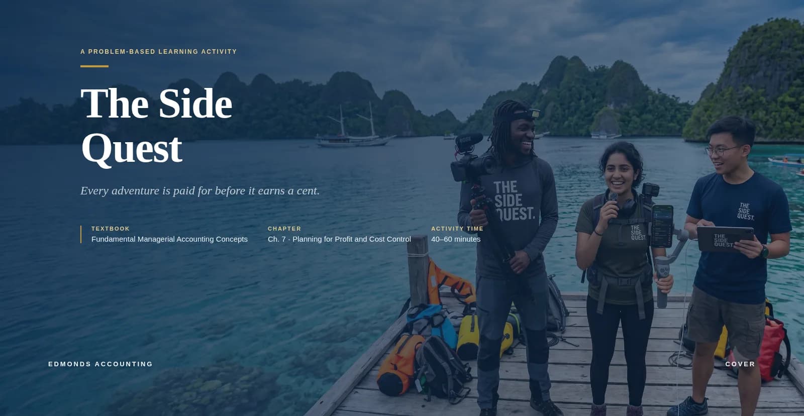 Cover slide of The Side Quest